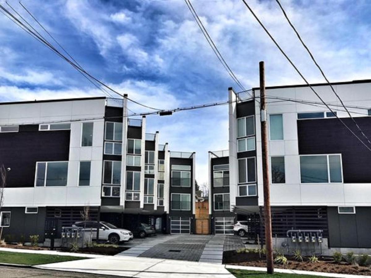 Modern Townhome In Seattle'S Central District With Rooftop Экстерьер фото